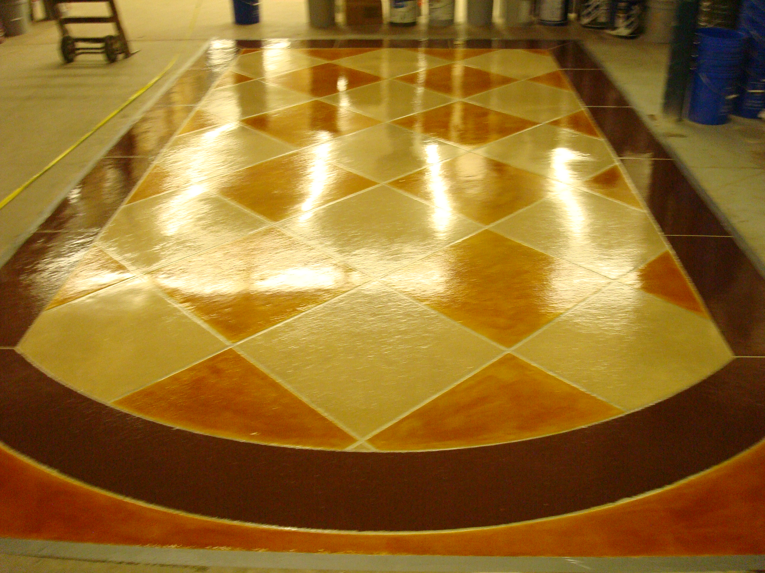 Stained Concrete Columbus, Ohio Redeck Of Central Ohio