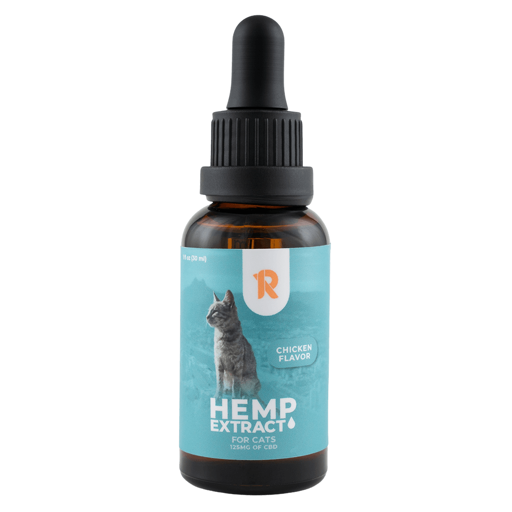 Pet CBD Oil for Cats Chicken 125mg Redeem Therapeutics