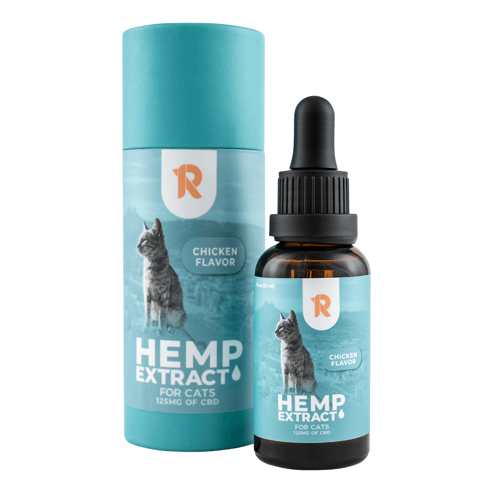 Pet CBD Oil for Cats Chicken 125mg Redeem Therapeutics