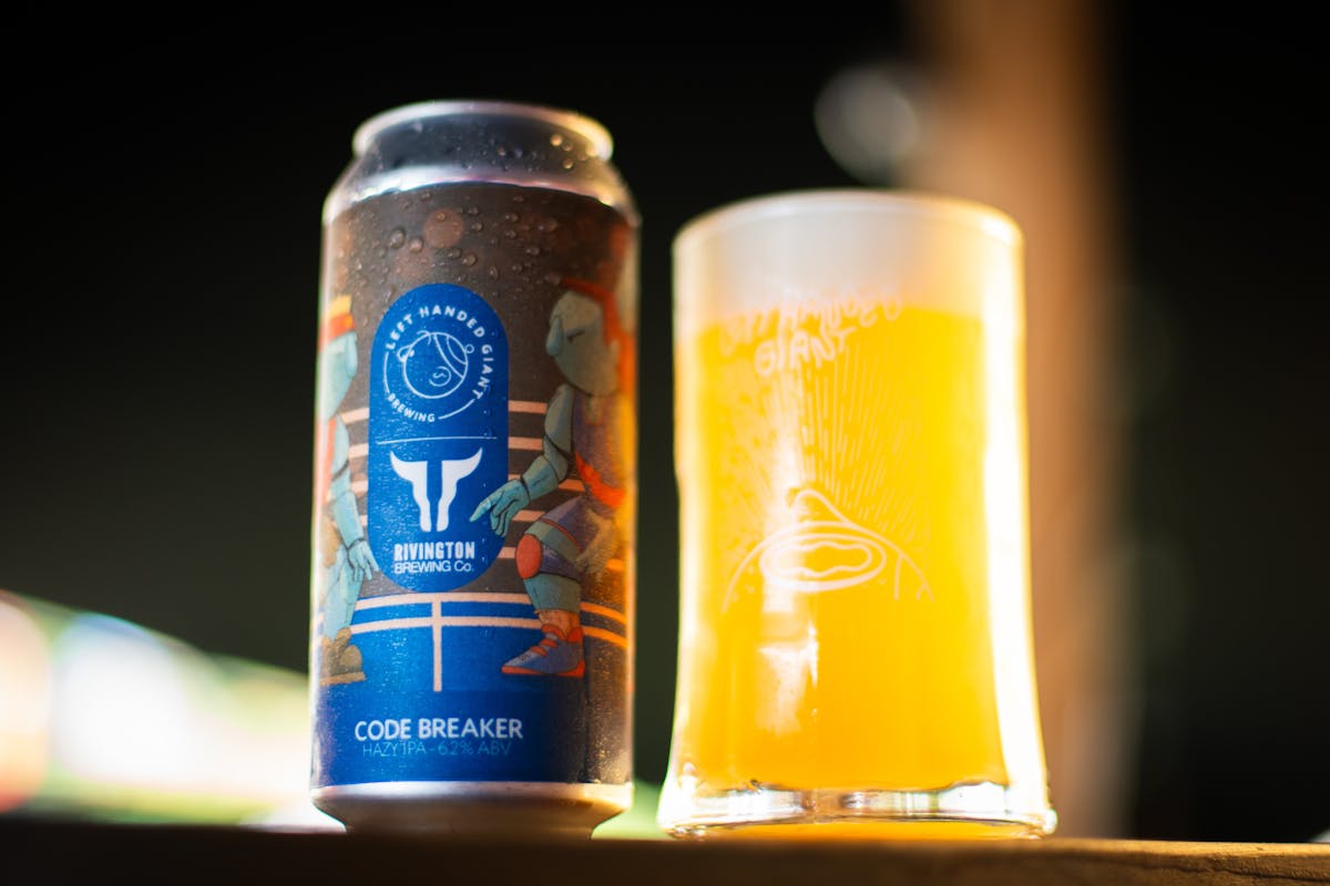 Left Handed Giant x Rivington Code Breaker [6.2 Hazy IPA] Red