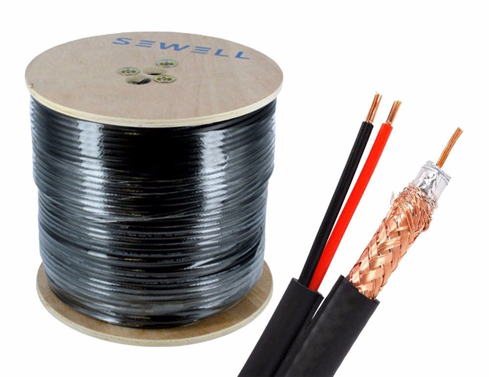 Cable Coaxial o UTP para cámaras de Seguridad REDES BPS