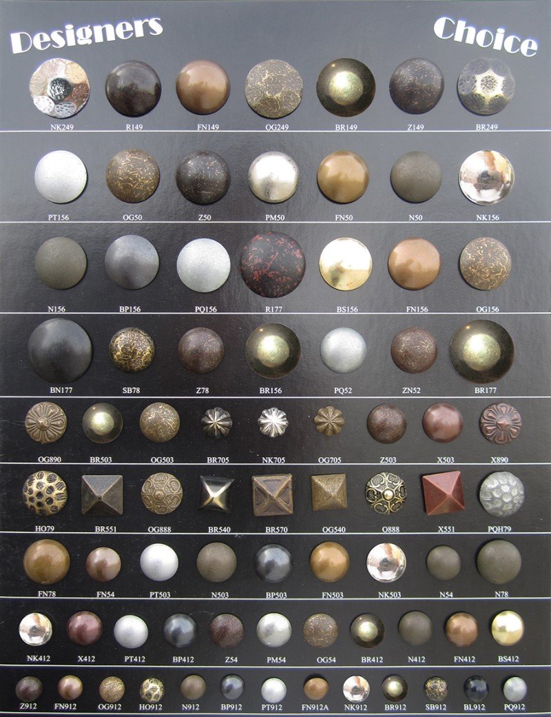Decorative Nailheads Tacks For Furniture Redesign Upholstery