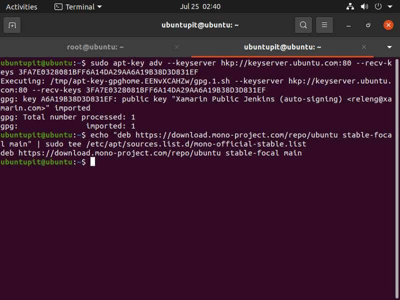Cómo instalar la herramienta Mono en distribuciones de Linux (Ubuntu, Arch y Red Hat)