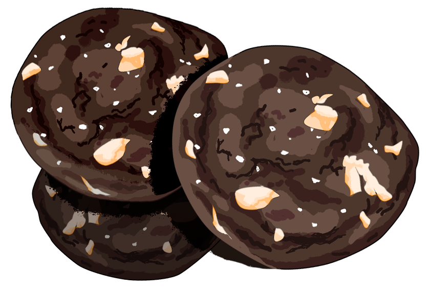 Burnt Chocolate Cookies Red Gate Bakery East Village, NY