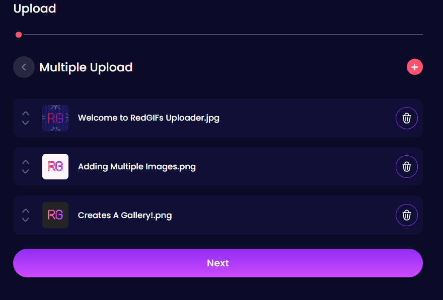 How to upload an image to RedGIFs RedGIFs