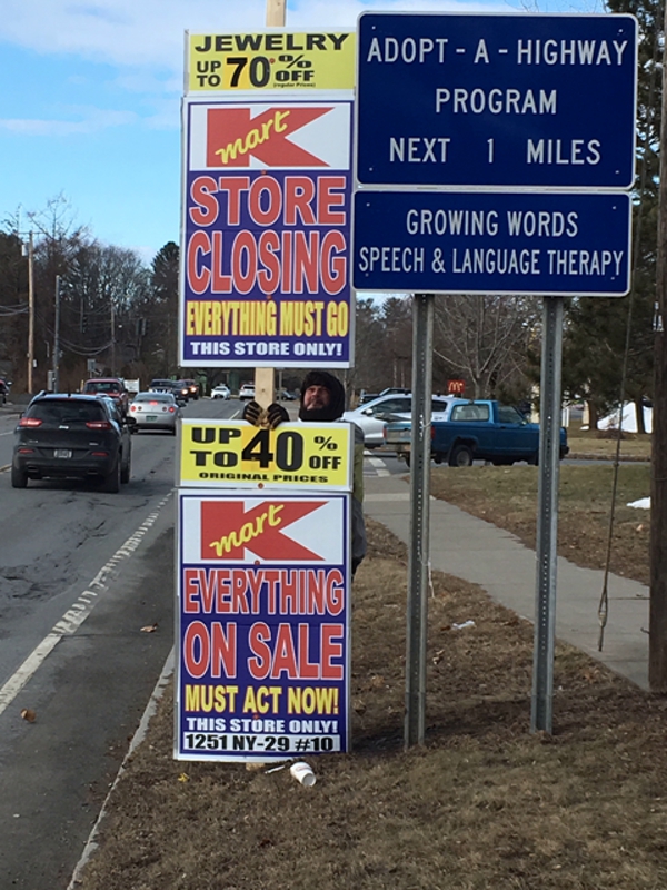 Going out of business Today, Sears and KMart. Tomorrow....? Red