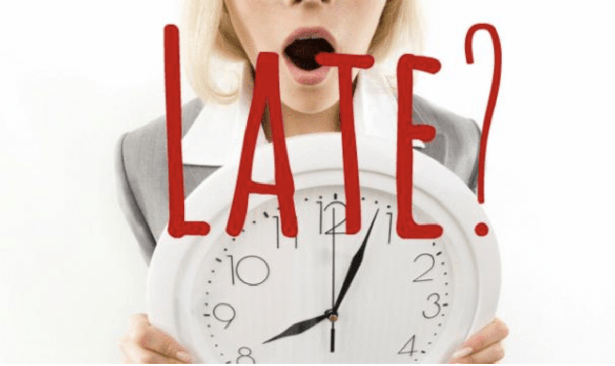 When a child makes a fuss about being late – Red Green Behavior Therapy