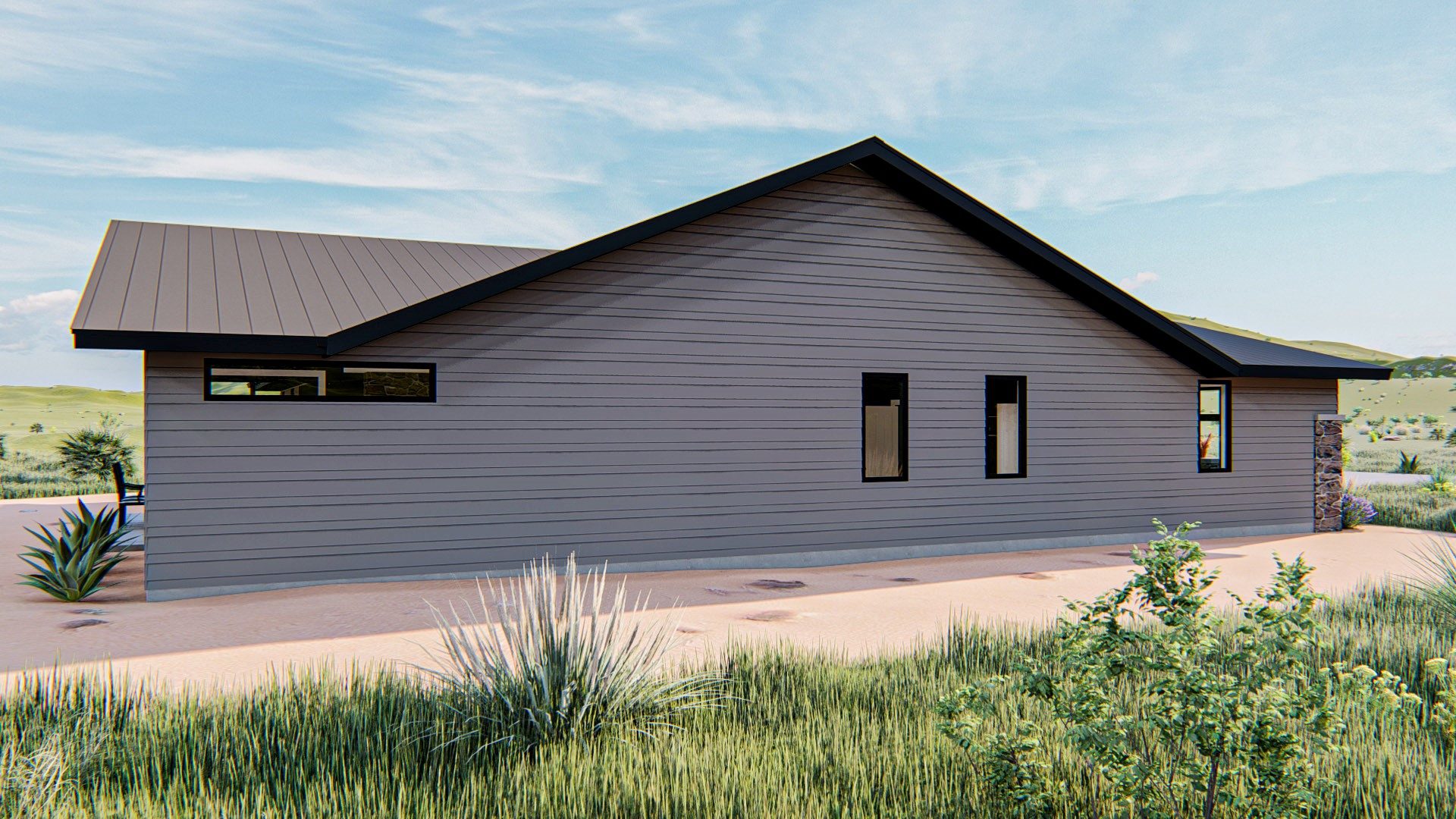 Gleeson Desert Modern Plus RV Red Hawk at J6 Ranch