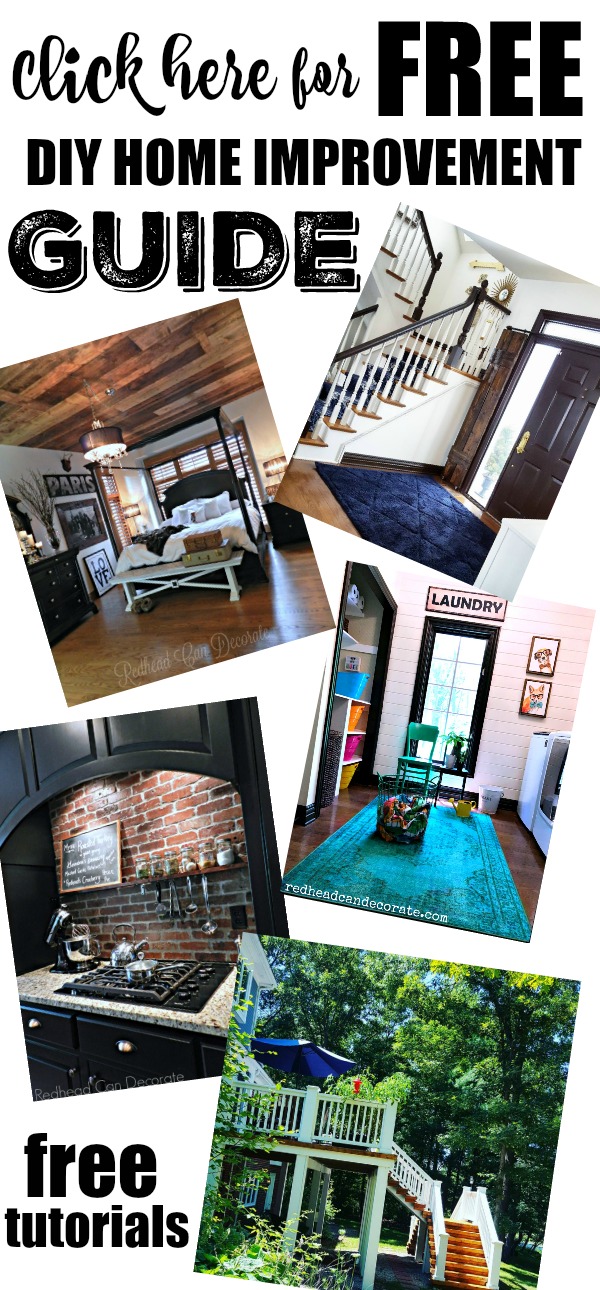 DIY Home Improvement Guide Redhead Can Decorate