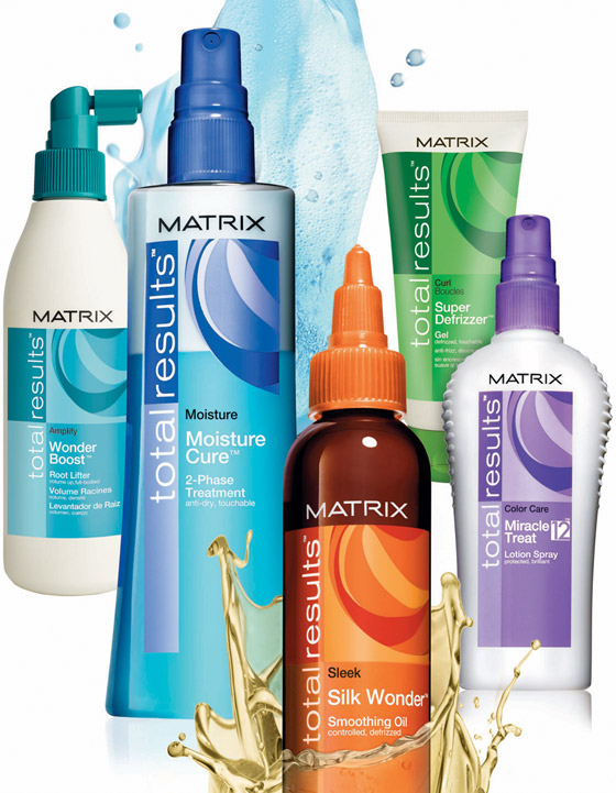 Matrix,Kenra and Goldwell Professional Hair Care Products in Salons