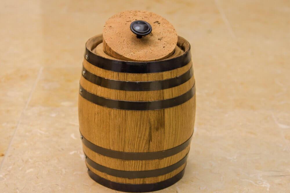 3 Liter Cigar Barrel Red Head Oak Barrels Aging Rum, Whiskey