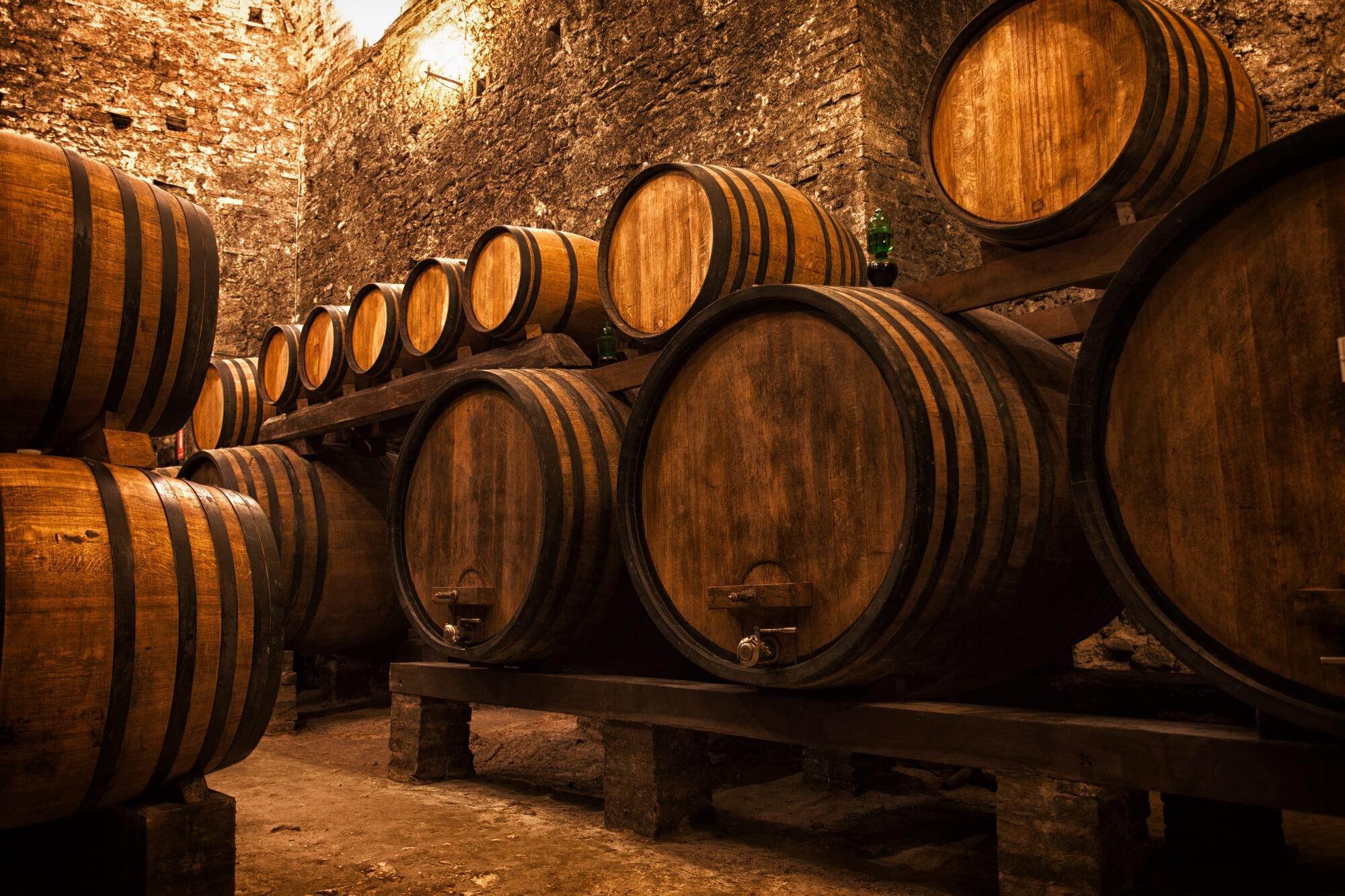 Whiskey, Wine and Spirits Aging The Science of Aging Barrels Red