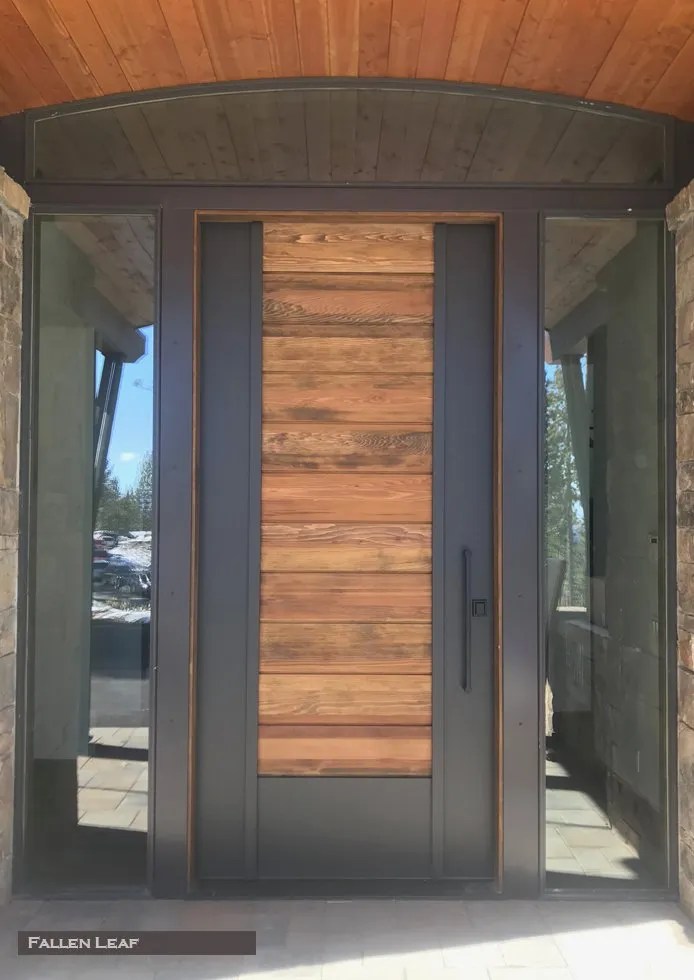 Steel & Wood Pivot Doors Red Horse Custom Pivot Doors