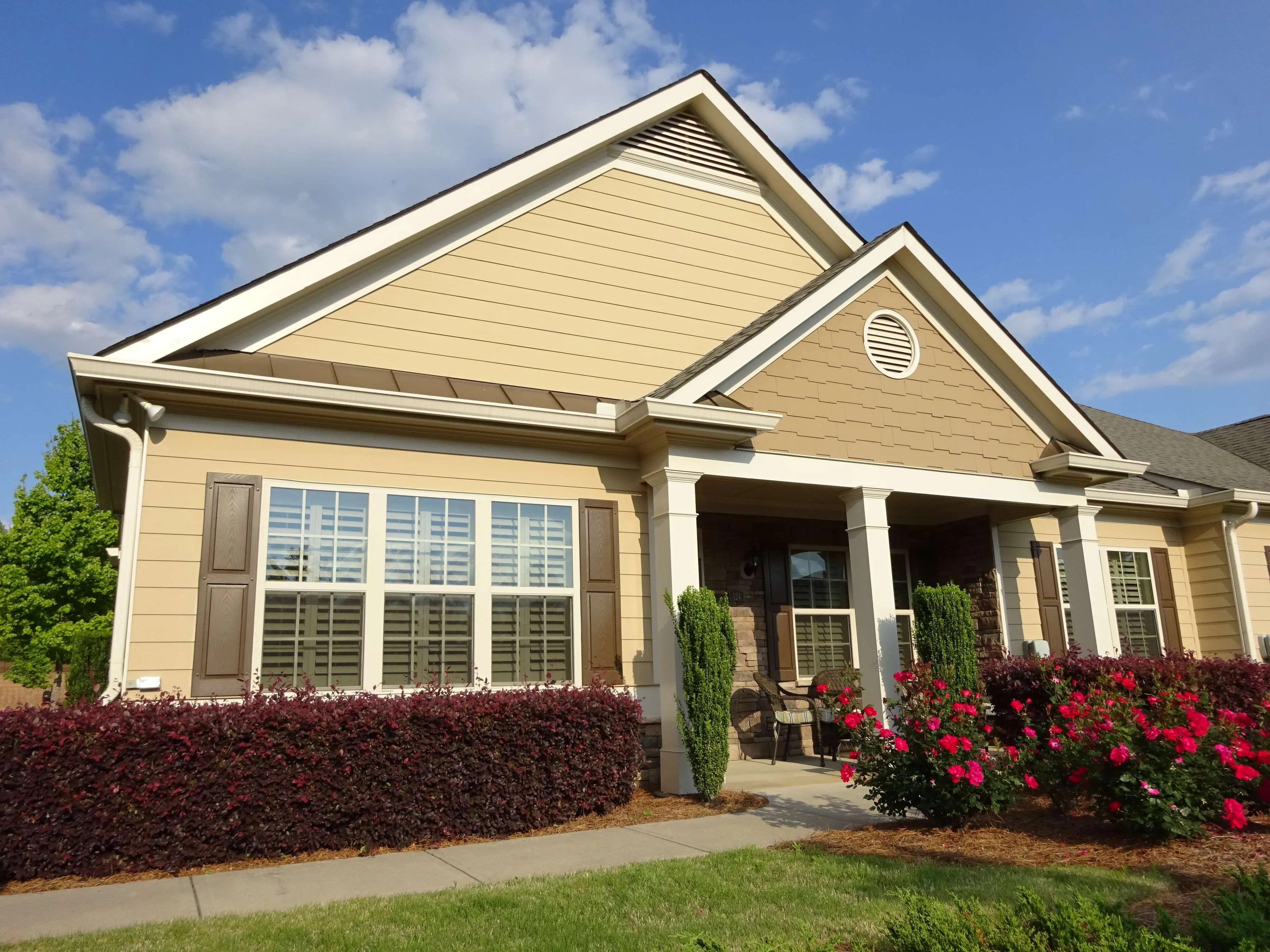 SOLD 124 Owens Farm Ln, Woodstock Active Adult Home for Sale Red