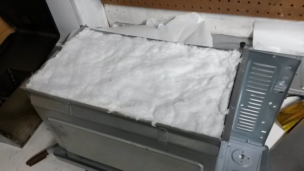 Reflow Toaster Oven Insulation Notes thumperthoughts