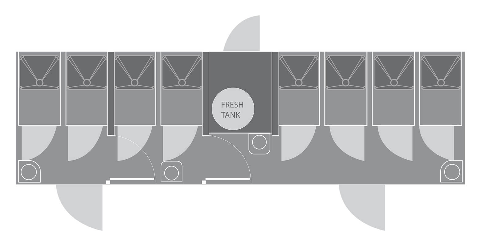 Mobile Shower Trailer Rentals Redi2Go Rentals