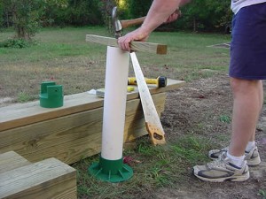 How to use RediFooting Deck Footings