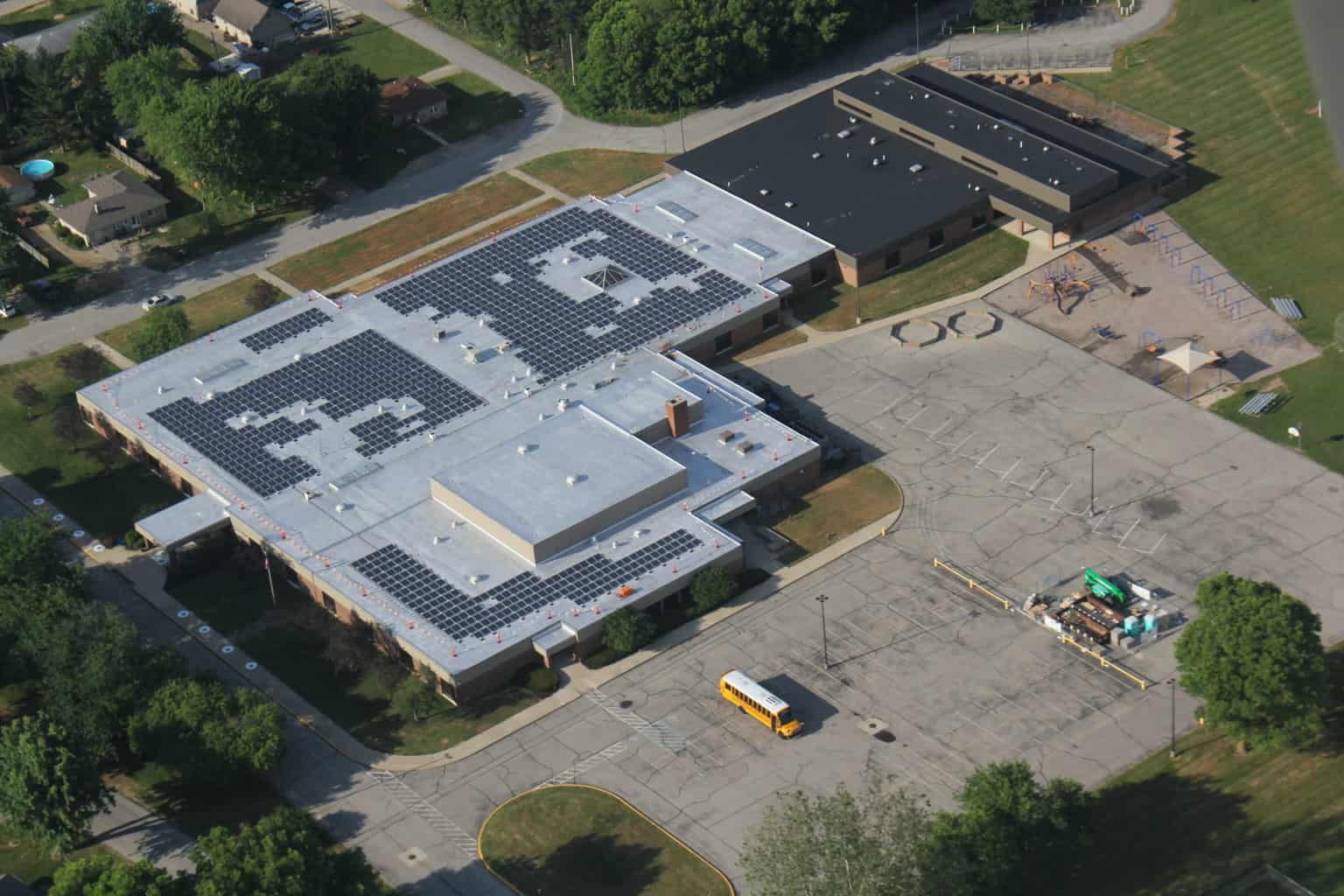 Campus Solar Installation Northside Middle School and Taylorsville
