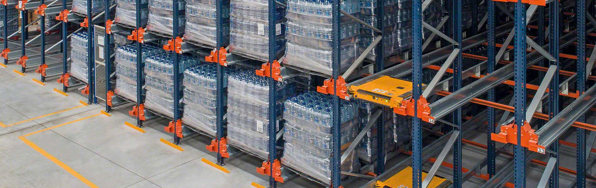 Pallet Runner Warehouse Storage System