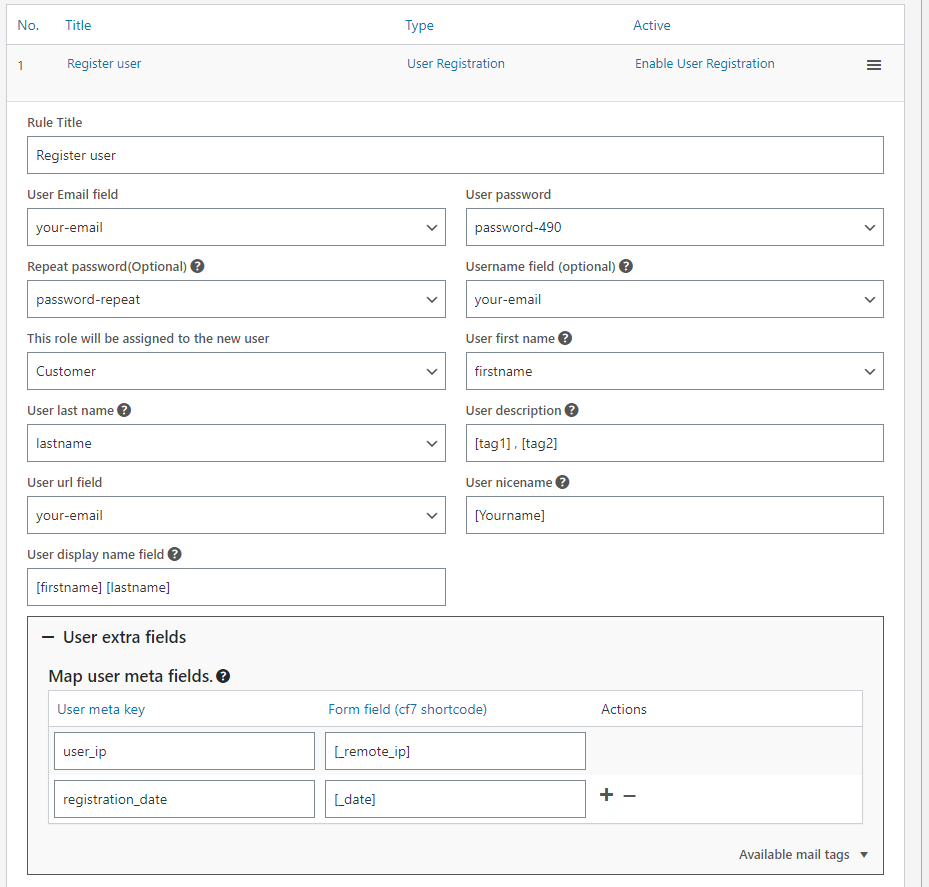 Custom Registration forms Query solutions Ltd Query solutions Ltd