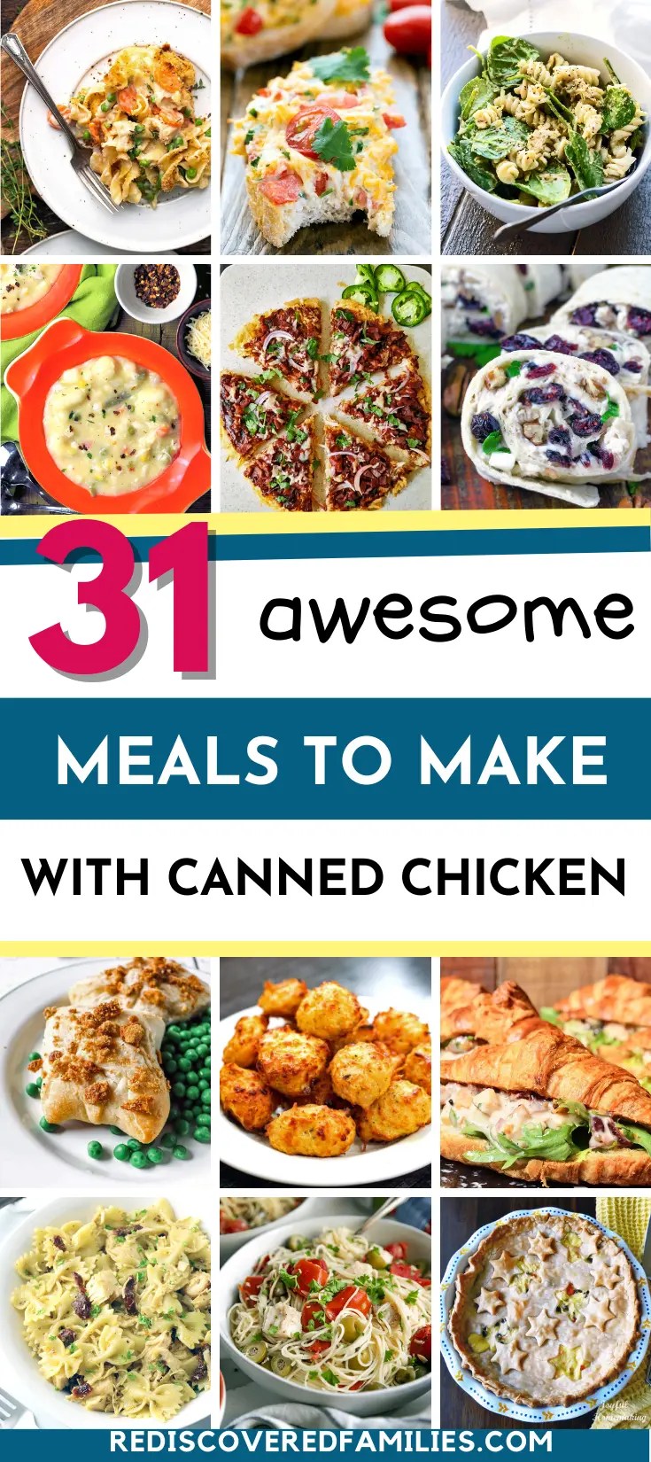 30 Easy Canned Chicken Recipes Rediscovered Families