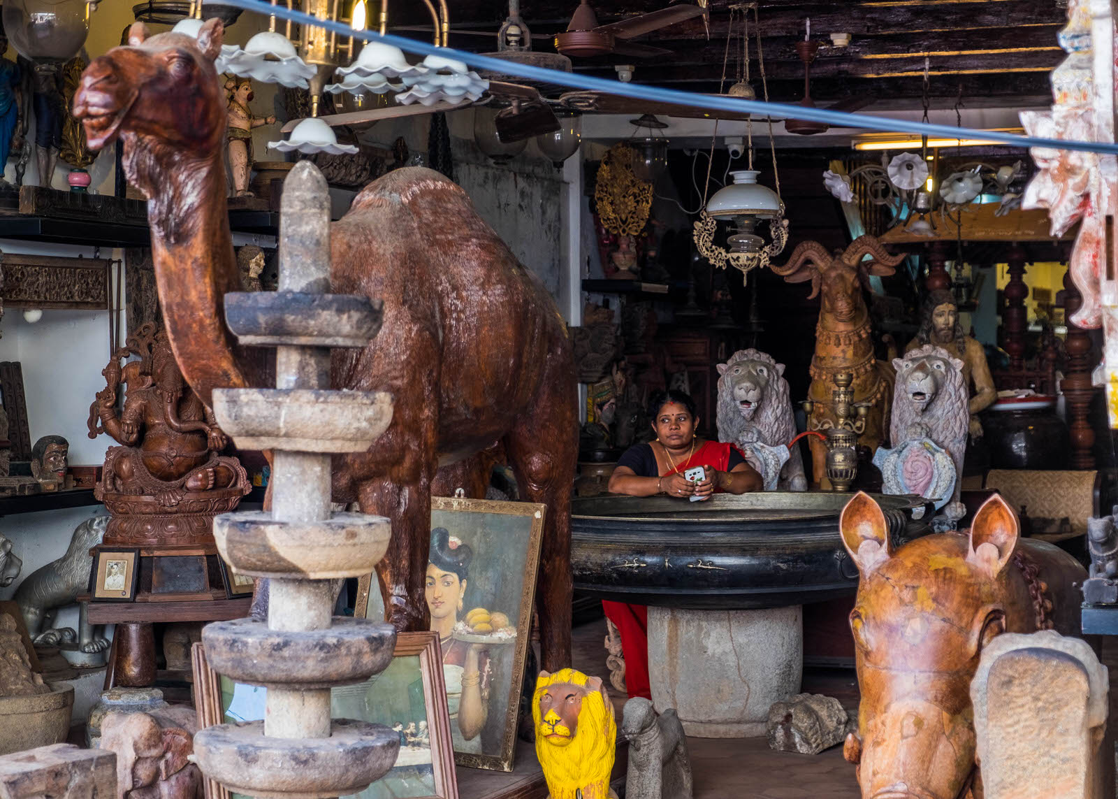 Antique shop, fort kochi The reDiscovery Project