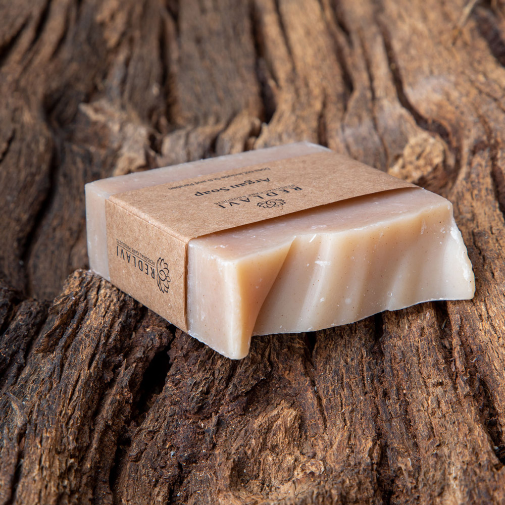 Handmade Natural Argan Soap feed your hair and prevent your hair loss