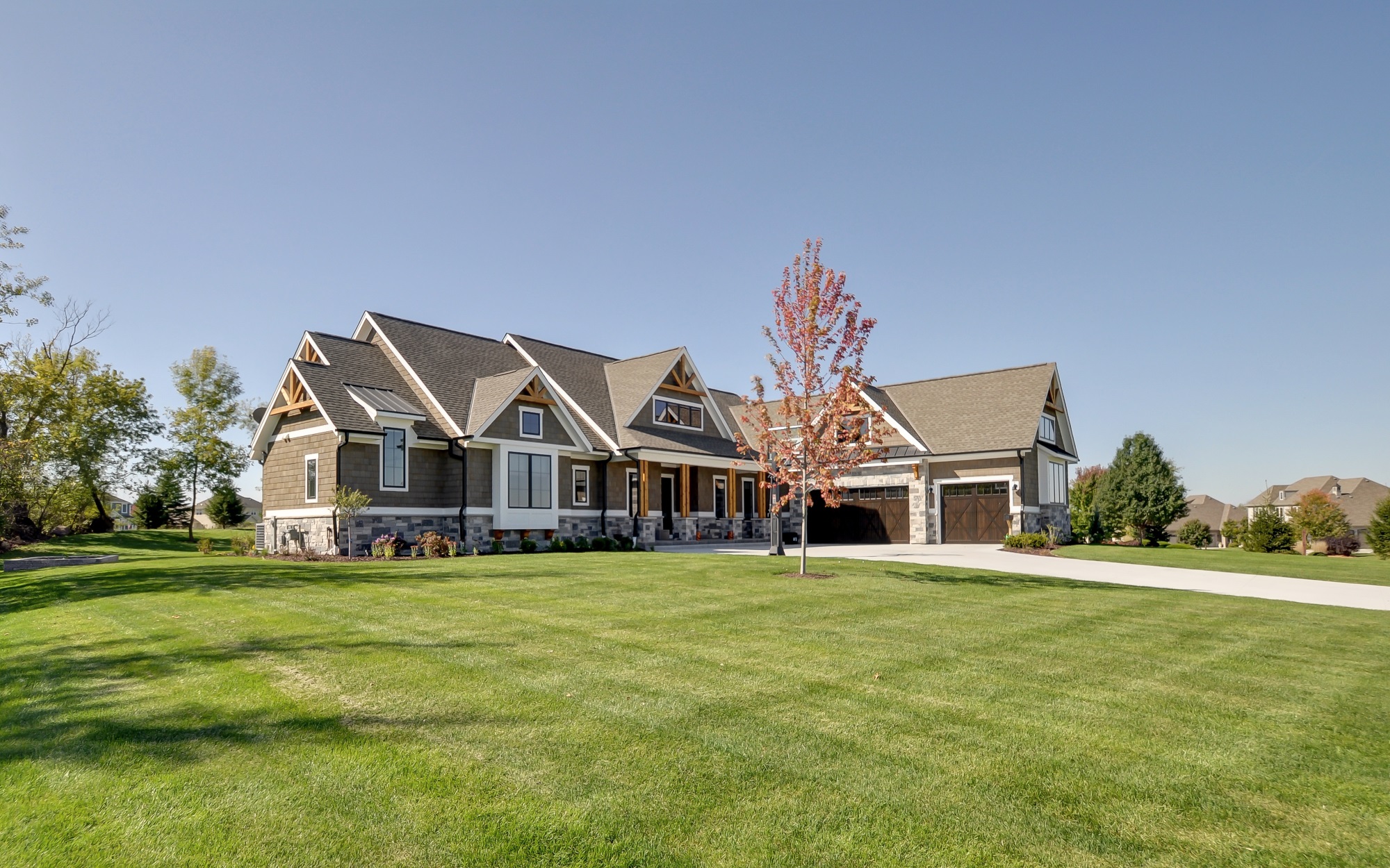 Custom Home Build in Pewaukee, WI Red Leaf Building Company
