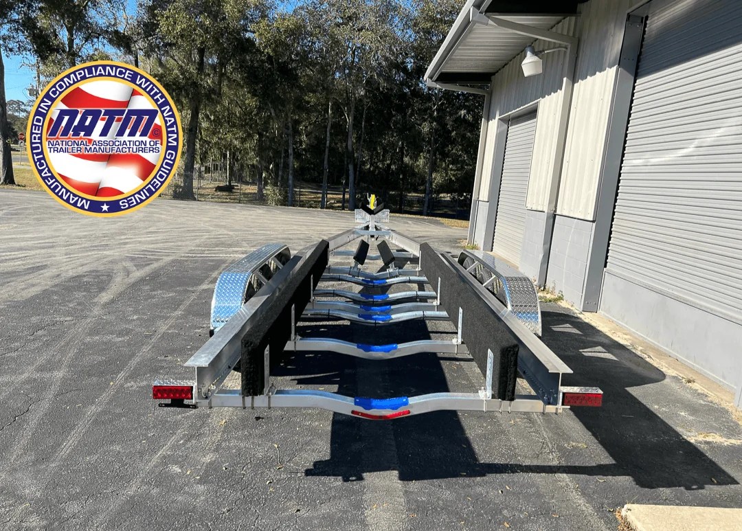 RedLine RLC 34′ Triple Axle Boat Trailer Redline Custom Trailers