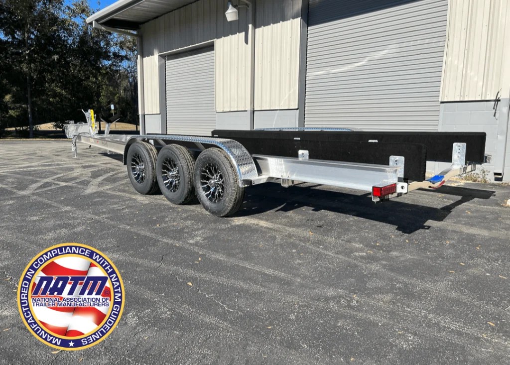RedLine RLC 34′ Triple Axle Boat Trailer Redline Custom Trailers