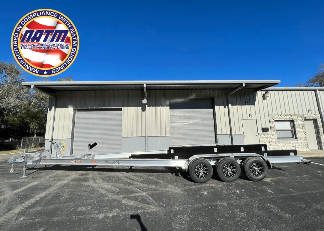 RedLine RLC 33′ Triple Axle Boat Trailer Redline Custom Trailers