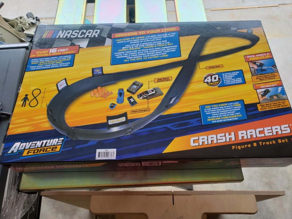 Fat Track source, Adventure Force Crash Racers Redline Derby Racing