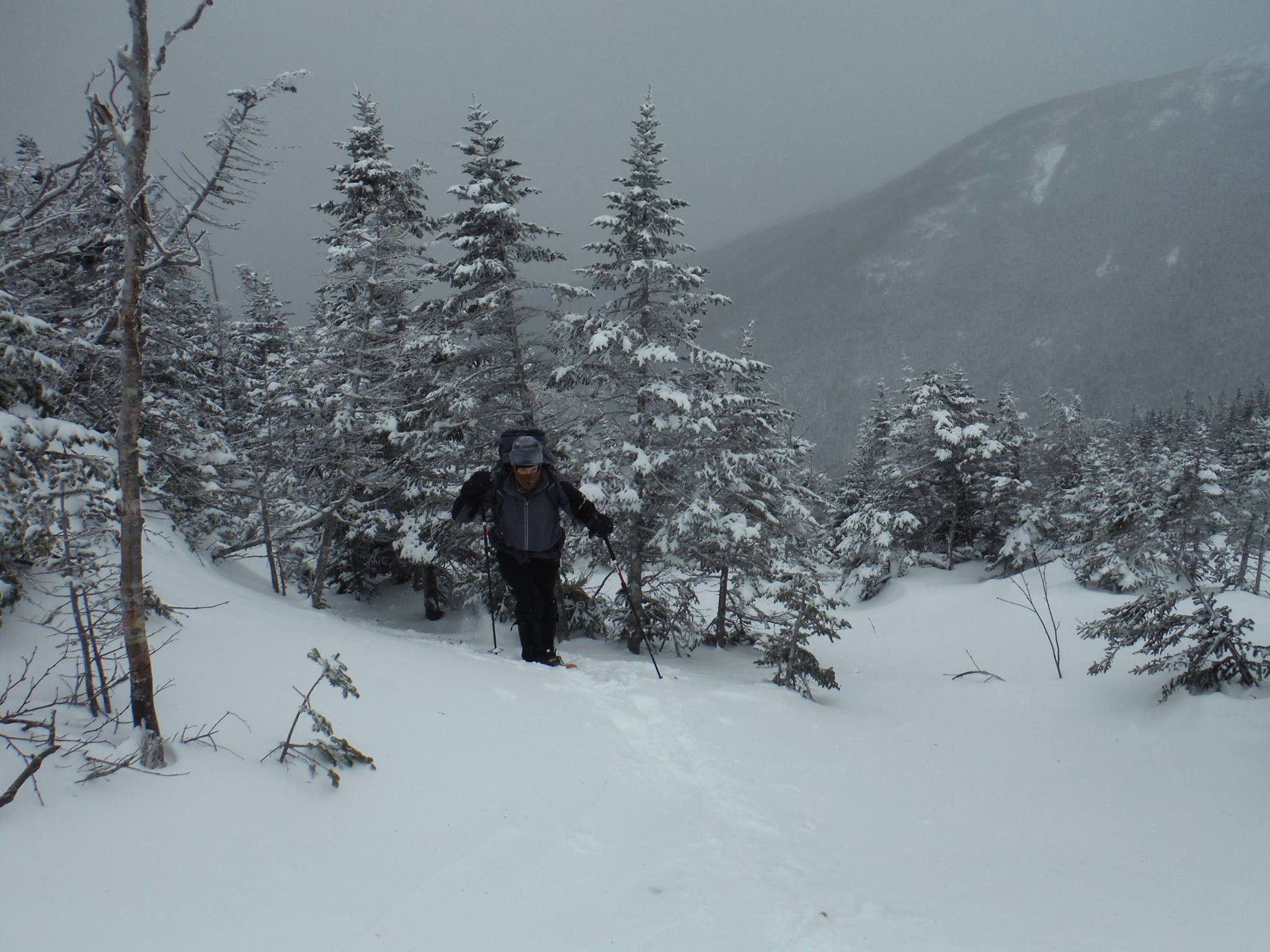 Mt Monroe in Extreme Conditions Redline Guiding