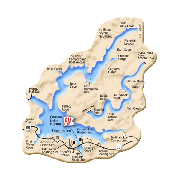 Canyon Lake Explore The Location With Redline Rental And Sales