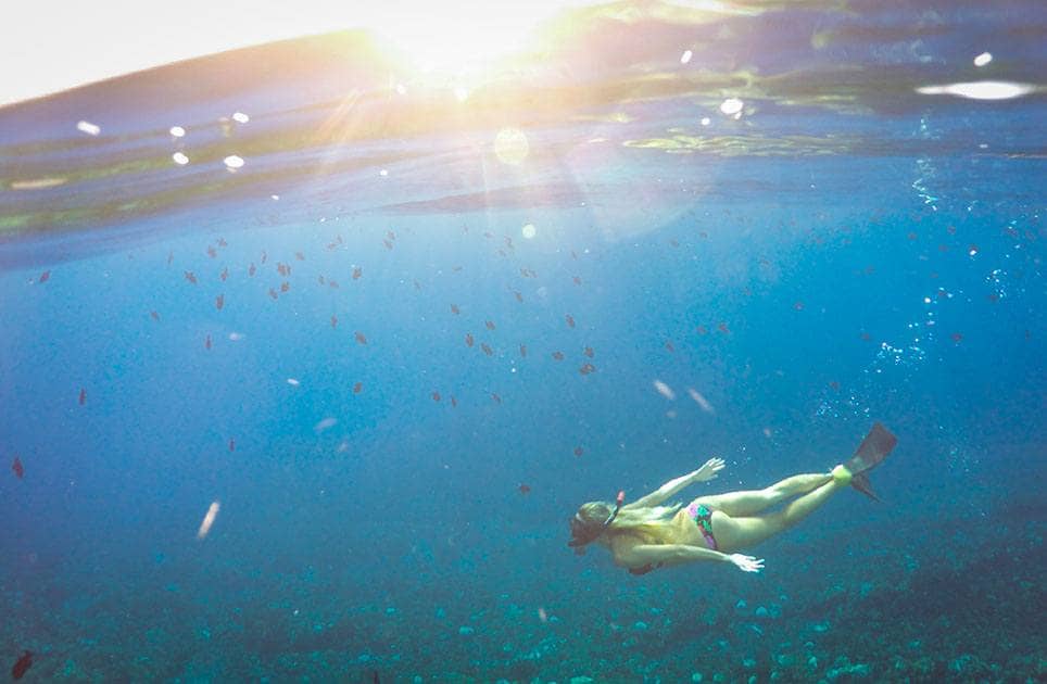 Kihei Snorkeling Tours to Molokini Best Maui Snorkeling is on a Raft