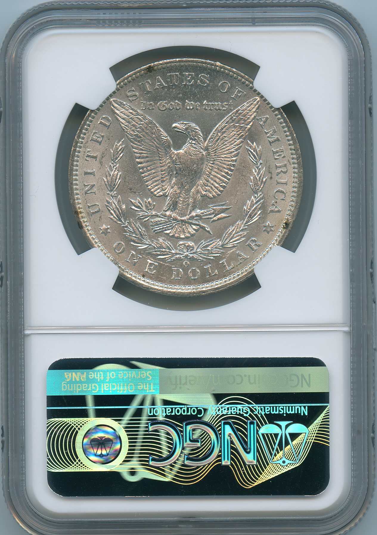 1888-O Morgan Silver Dollar – NGC MS63 – Really nice tougher date