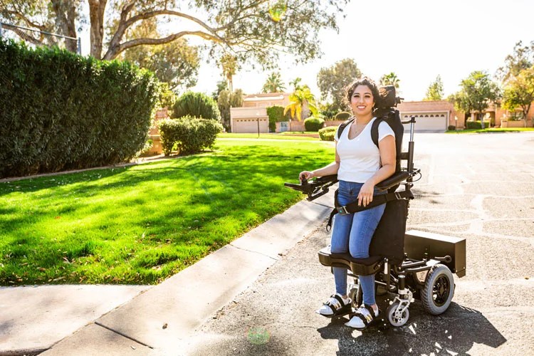 Multiple Sclerosis Patient In Wheelchair