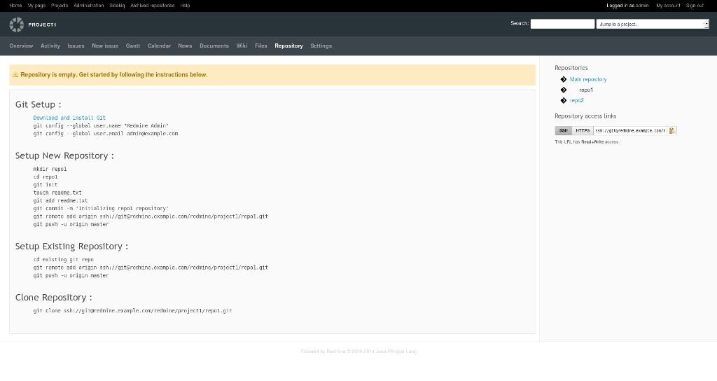 Repository Init Instructions