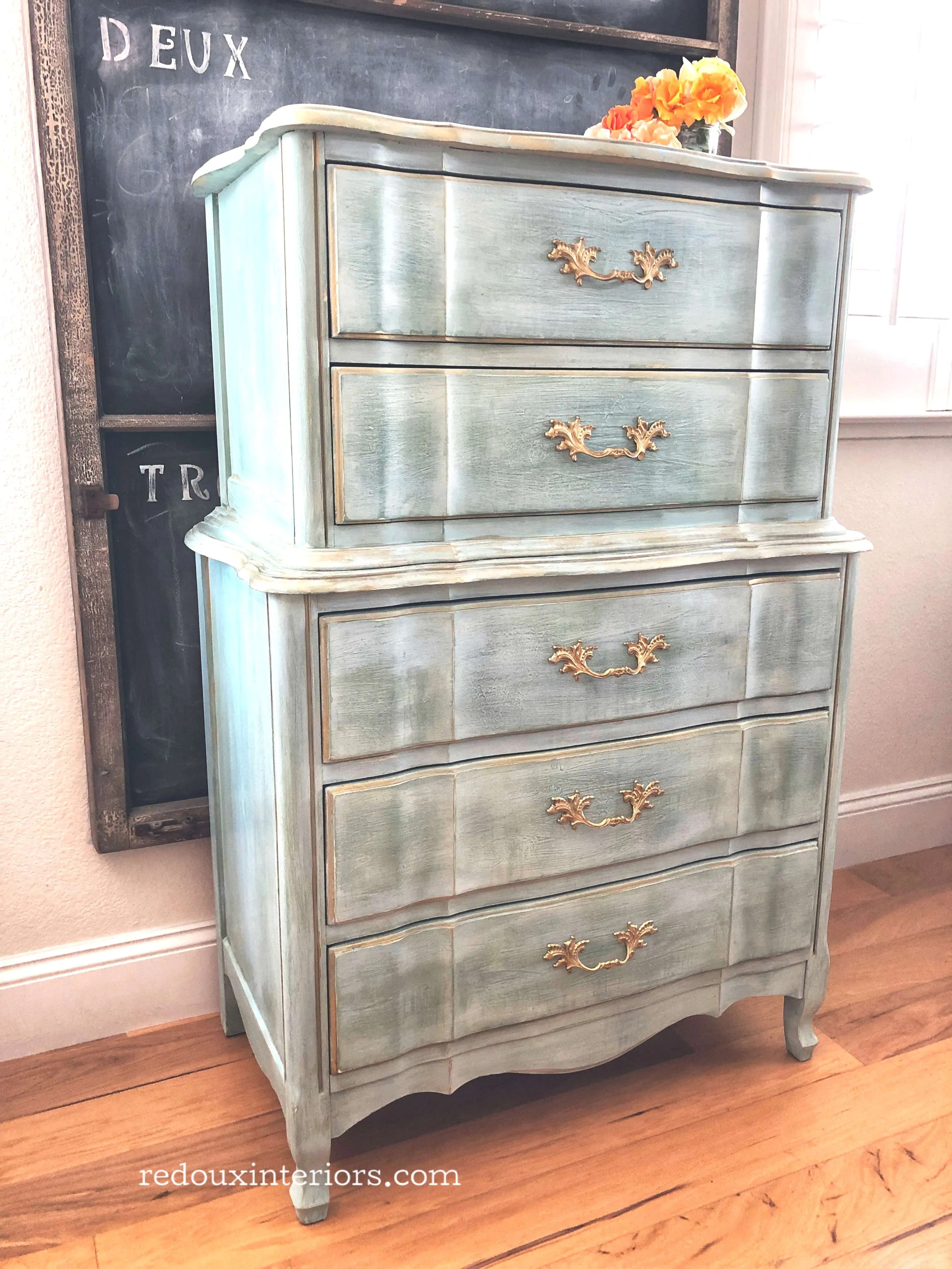 French Provincial Dresser Redo