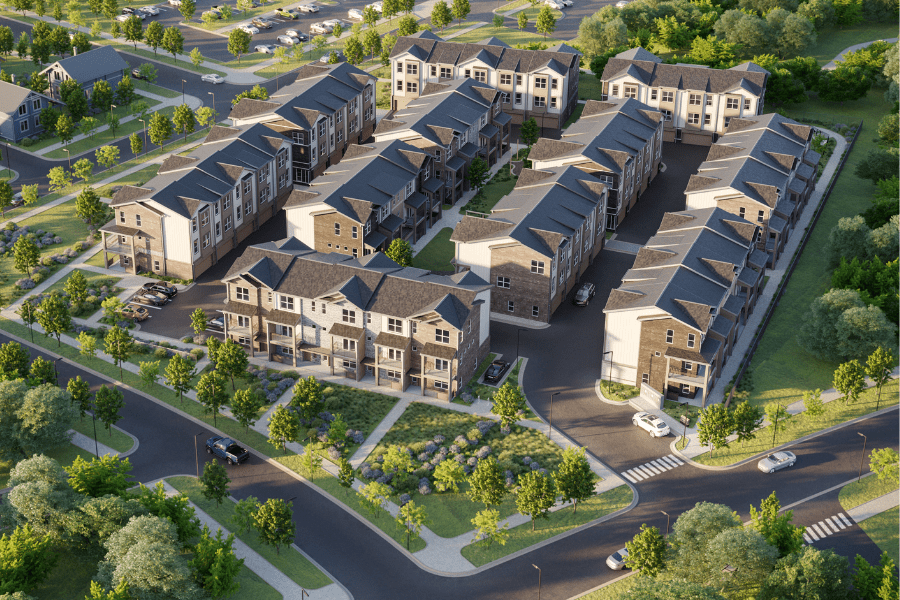 The Allyson RedPeak's Stunning New Townhomes in Denver Now Available