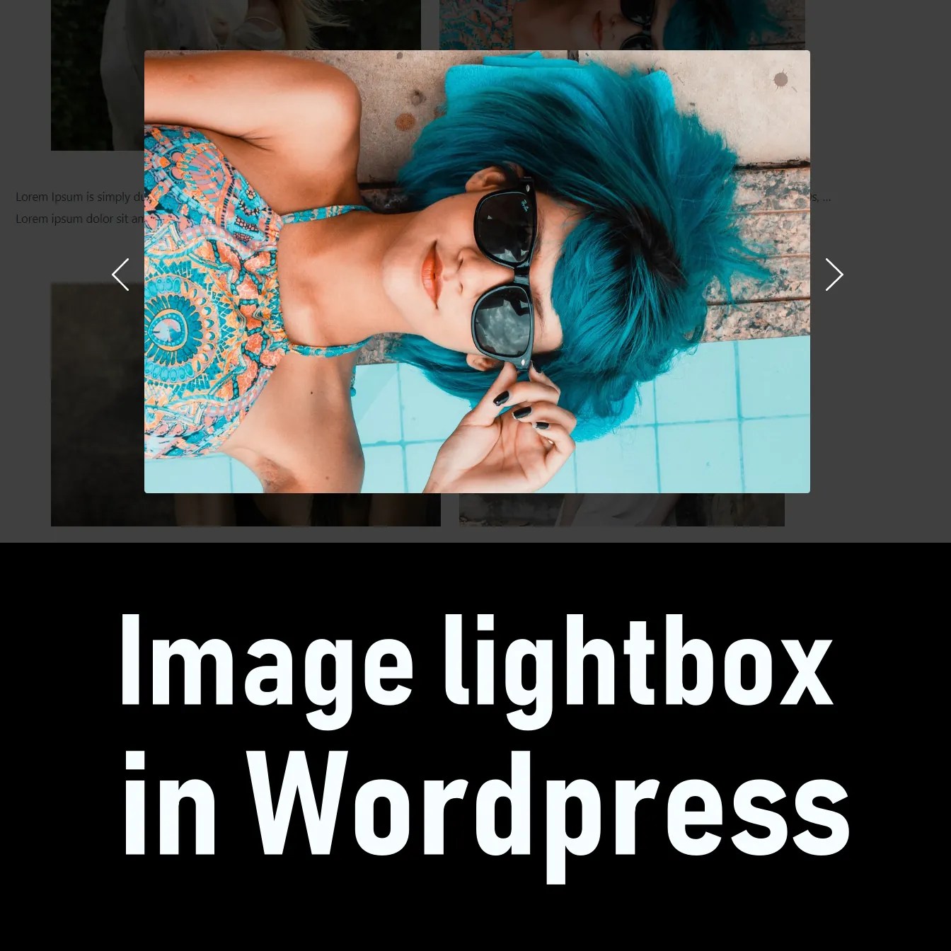 Lightbox in WordPress without plugin