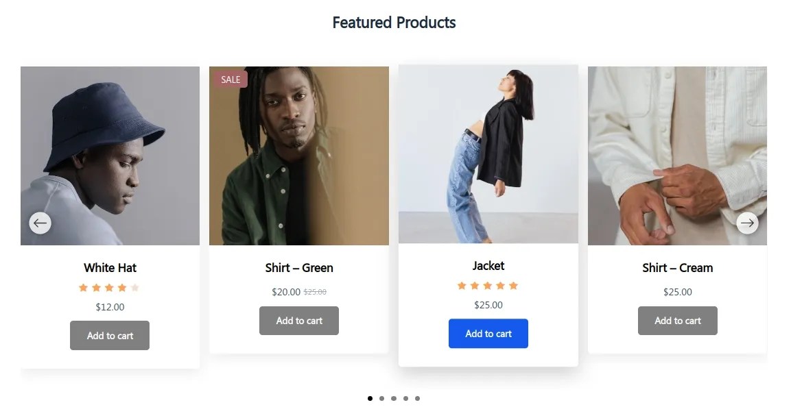 Create Product Carousel Slider Without Plugins