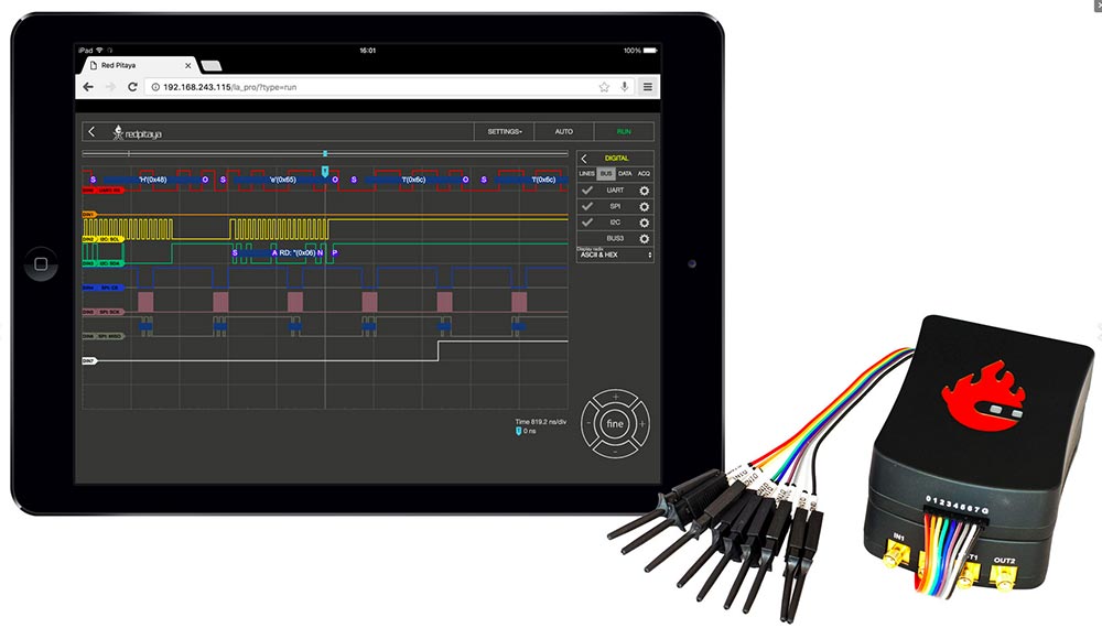 Logic Analyzer Red Pitaya