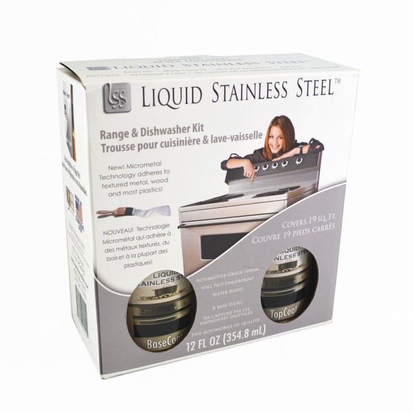 Liquid Stainless Steel Range & Dishwasher Kit • REDPOSIE