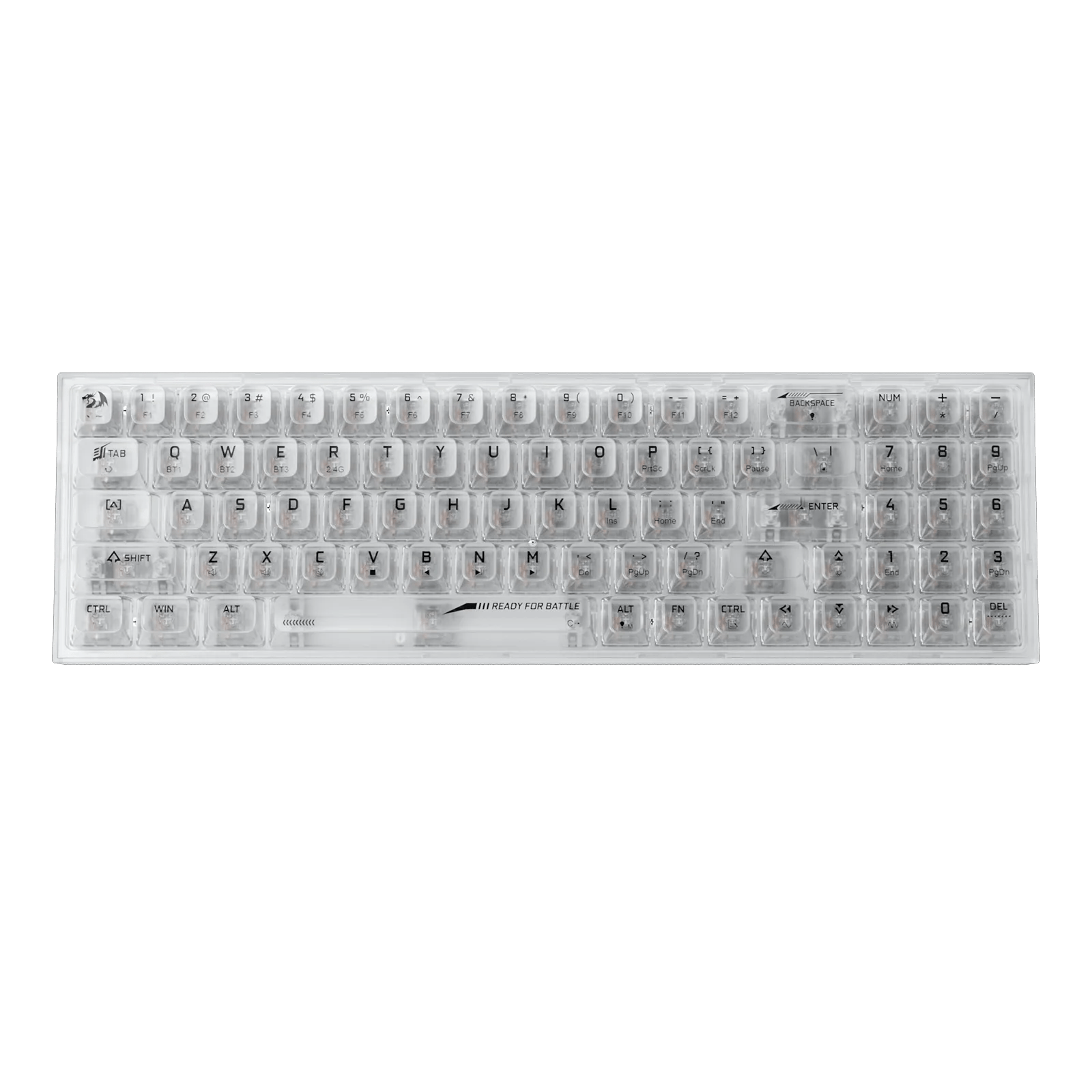 Redragon POLLUX K628 PRO SE 75 FullTransparent Keyboard