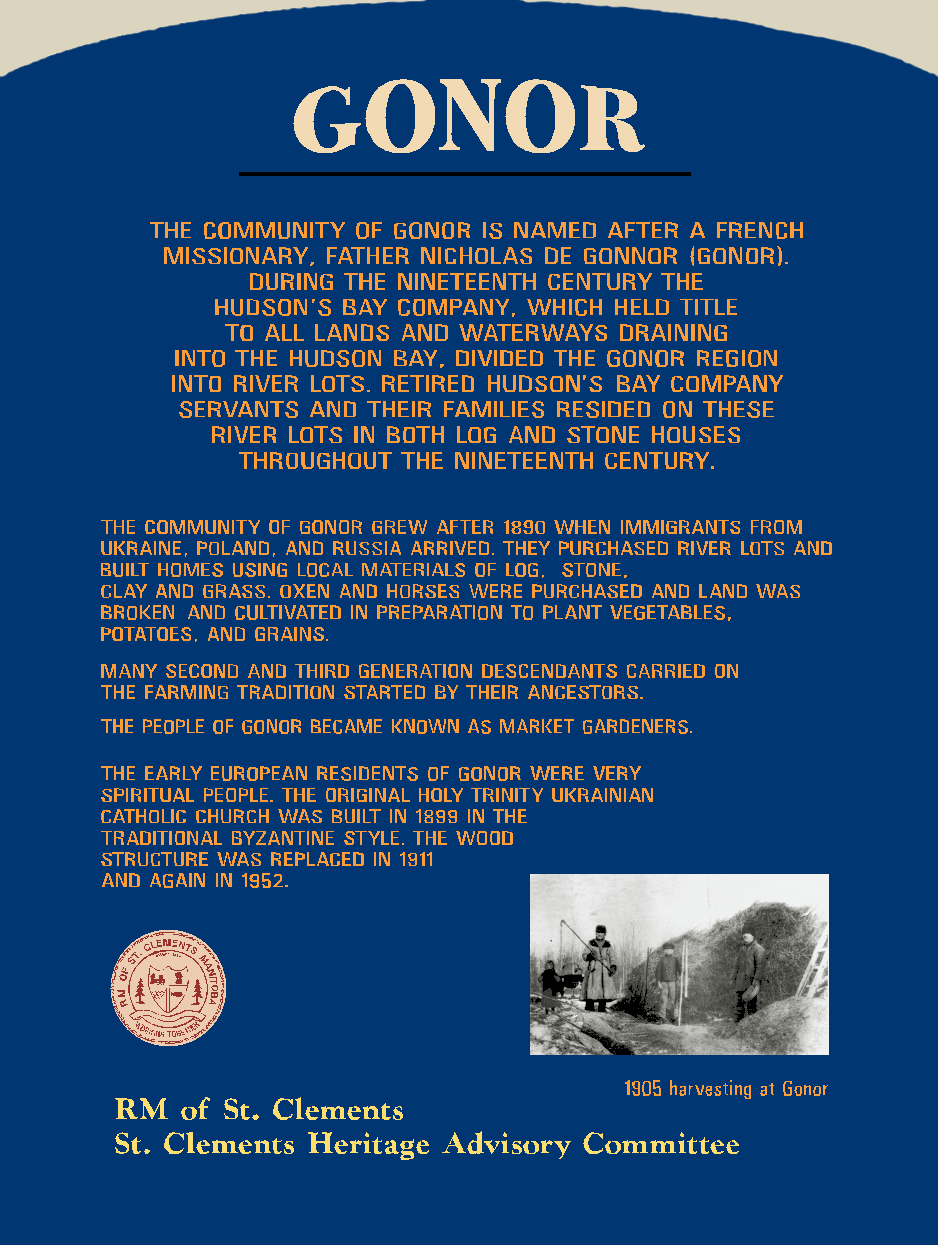 Heritage Markers in the RM of St. Clements Red River North Heritage