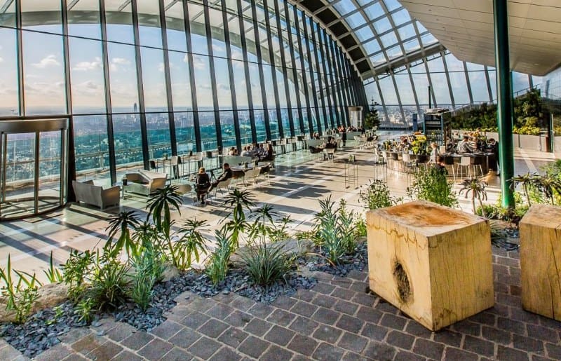 Sky Garden London Views, Bars, Food & Cost