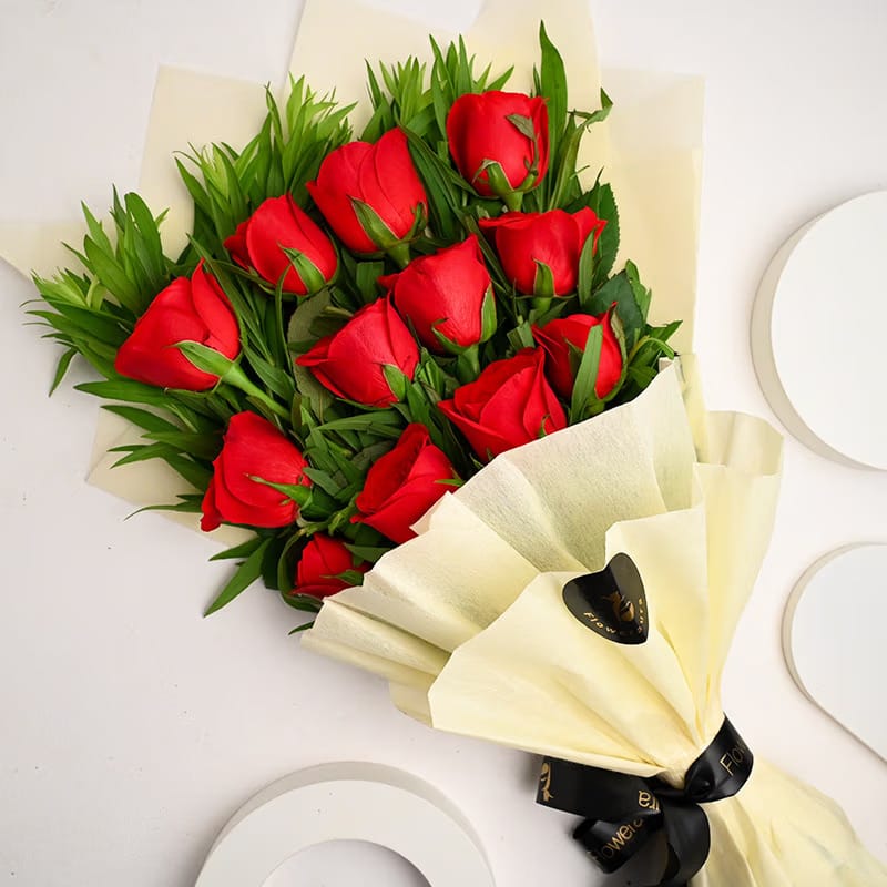 Red Roses Flower Online Flower Shops in Amman Jordan
