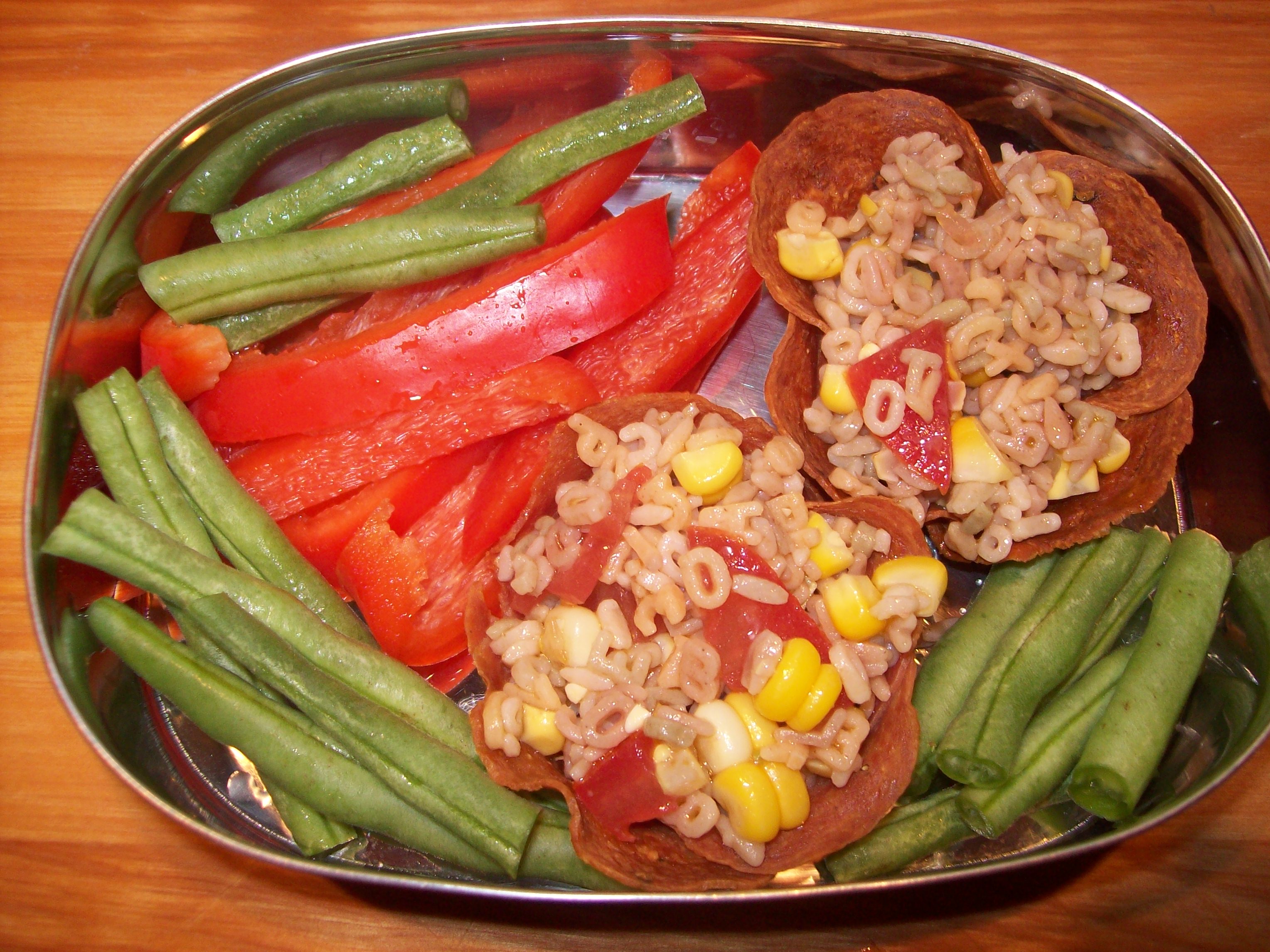 Salami Cups Red, Round, or Green