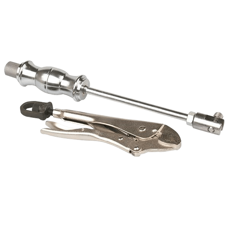 Slide Hammer with Locking Pliers Red Shed
